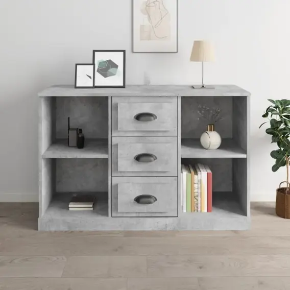 Szafka, szarość betonu, 104,5x35,5x67,5 cm Lumarko! - Hurtownia wielobranżowa Lumarko Łatwy zwrot