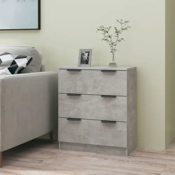 Szafka, szarość betonu, 60x30x70 cm, materiał drewnopochodny Lumarko! - Hurtownia wielobranżowa Lumarko Tylko dziś