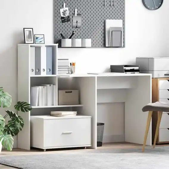 Szuflada z kółkami Biała 55x45x33.5 cm z materiału kompozytowego Lumarko! - Hurtownia wielobranżowa Lumarko Popularny