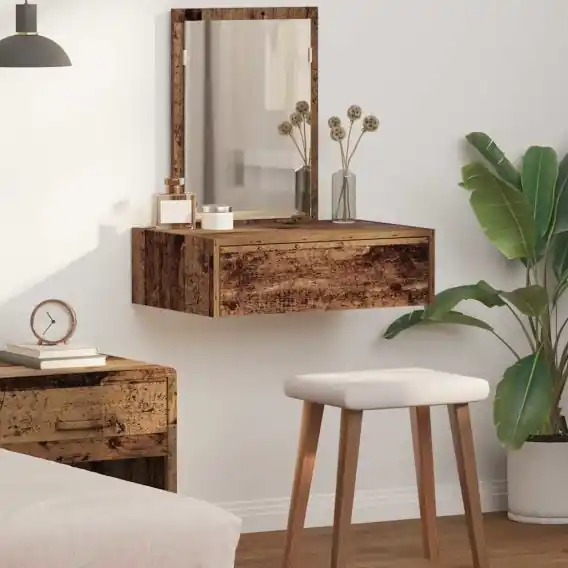 ścienna toaletka z starego drewna 60x40x70 cm Lumarko! - Hurtownia wielobranżowa Lumarko Zamów dziś
