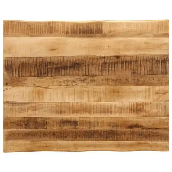 VidaXL Blat stołu z naturalną krawędzią, 100x80x3,8 cm, drewno mango - Hurtownia wielobranżowa Lumarko Wyjątkowa oferta