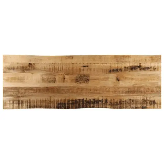 Ekspresowa dostawa VidaXL Blat stołu z naturalną krawędzią, 110x40x3,8 cm, drewno mango - Hurtownia wielobranżowa Lumarko