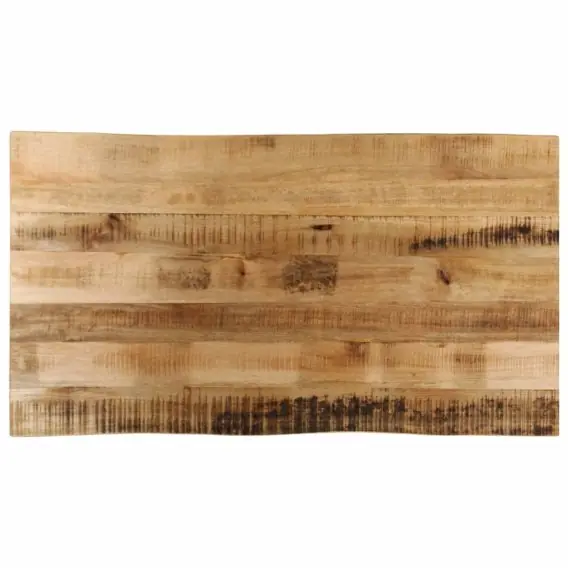 Bestseller VidaXL Blat stołu z naturalną krawędzią, 110x60x2,5 cm, drewno mango - Hurtownia wielobranżowa Lumarko