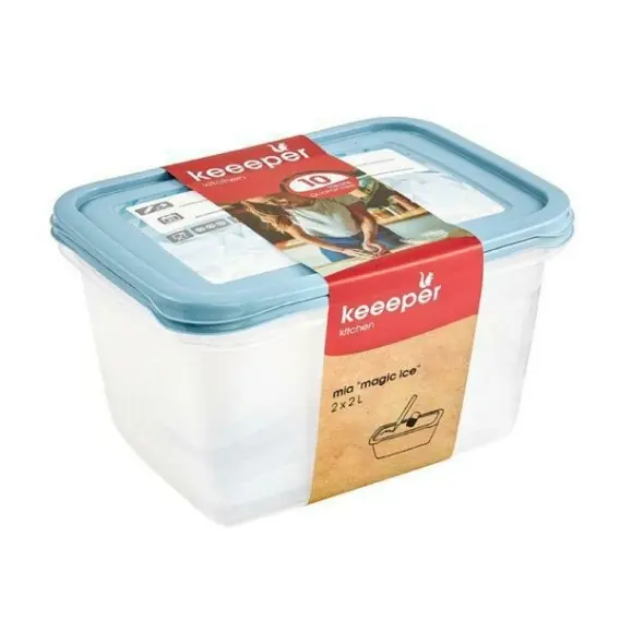 Tani Keeeper Komplet Pojemników Mia Magic Ice 2x2l 306926.. Lumarko