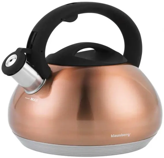 Czajnik Z Gwizdkiem Klausberg 2,7l Kb-7385 Copper Lumarko Dodaj do koszyka