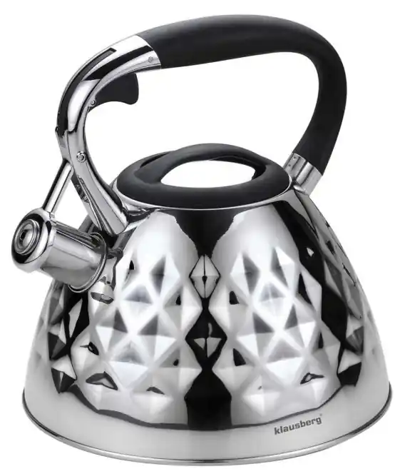 Czajnik Z Gwizdkiem Klausberg 3l Kb-7413 - elegancki i Lumarko Cena promocyjna