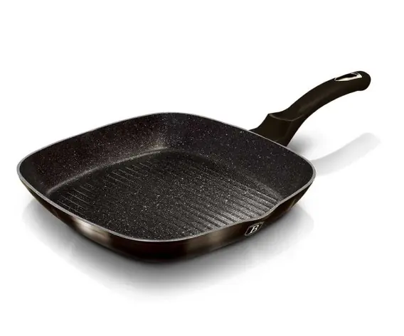 Patelnia Grillowa 28cm Berlinger Haus Bh-6611 Shiny Black Lumarko Wybór klientów