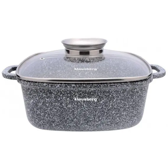 Klausberg Garnek Marmurkowy 22cm Kb-7529 - zdrowe Lumarko Najlepsza cena
