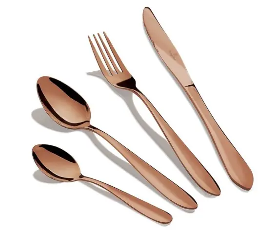 Bestseller Sztućce 24 Elem. Berlinger Haus Bh-2623 Rose Gold Lumarko