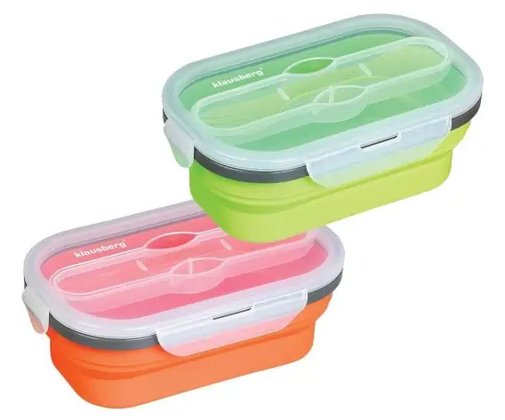 Sprawdź teraz Silikonowy Składany Lunch Box Klausberg Kb-7022 Lumarko