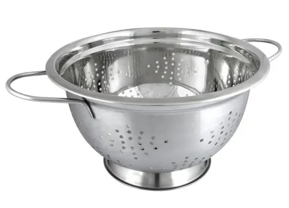 Szybka wysyłka Stalowy Durszlak Głęboki 24cm Kh-1237 - Wysoka jakość Lumarko