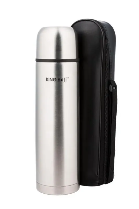Termos Stalowy 500 Ml Click-clack Kinghoff KH-4052 Lumarko Cena promocyjna