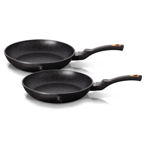 Zestaw 2 Patelni Granitowych 22/26cm Black Rose... Lumarko Cena promocyjna