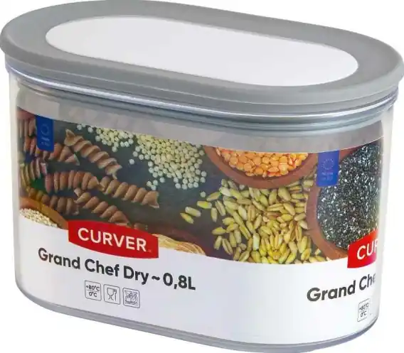 Oferta limitowana Curver Pojemnik Grand Chef Dry 0,8l 164807 Lumarko