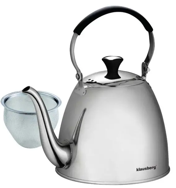 Tylko do końca tygodnia Czajnik Zaparzacz Z Sitkiem Klausberg 1.1l Kb-7456 Lumarko