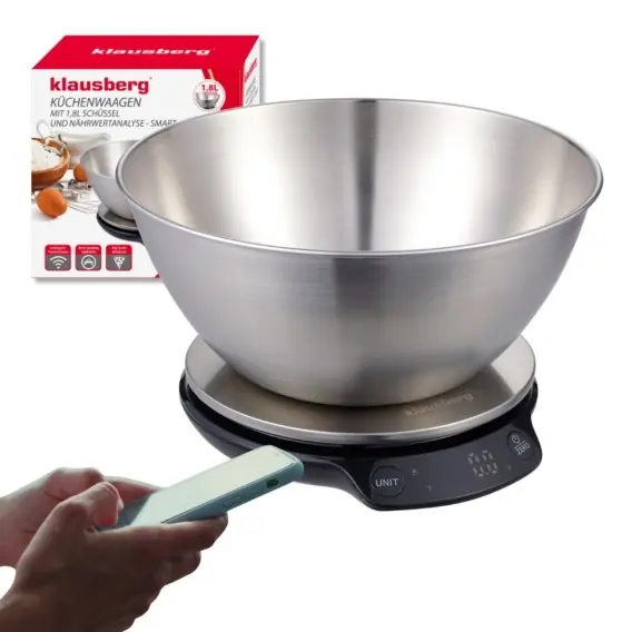 Promocja Elektroniczna Waga Kuchenna 5kg/1.8l Klausberg Kb-7939... Lumarko