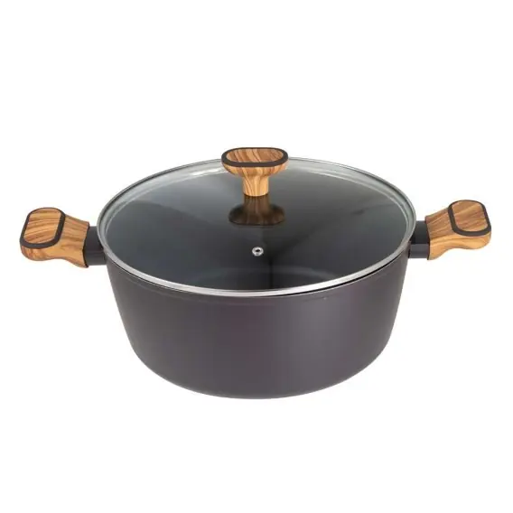 Garnek Multiclad 28cm Z Pokrywą Bergner Bg-56038 Charcoal Lumarko Bezpieczna płatność