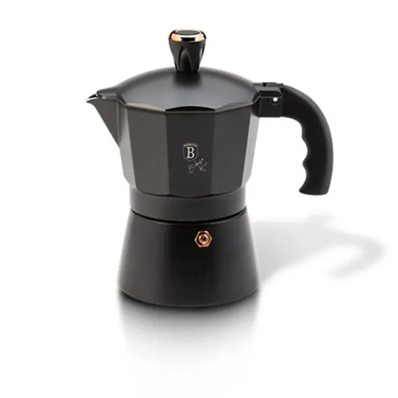 Hit sprzedaży Kawiarka Zaparzacz Do Kawy 300ml Berlinger Haus Bh-8561 Black Rose...