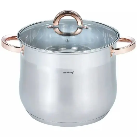 Klausberg Garnek Gastro Z Pokrywą 24cm 8,6l Kb-7793 Lumarko! Lumarko Bezpieczna płatność