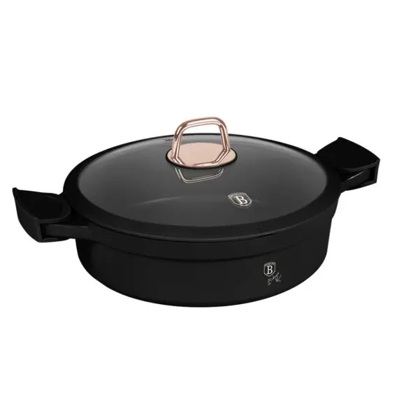 Oferta czasowa Garnek Tytanowy 28cm Berlinger Haus Bh-1455 Black Rose... Lumarko