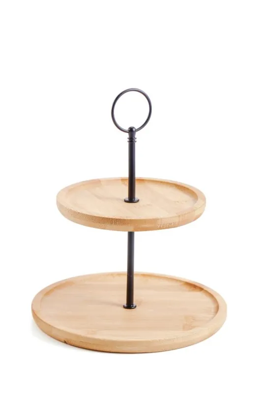 Patera Dekoracyjna Śr15 I 20cm H23,5cm 2-poziomowa Lumarko! Lumarko Obniżka ceny