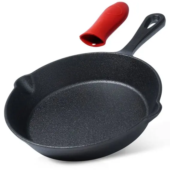 Patelnia Żeliwna 20cm Z Silikonową Nakładką Cast Line... Lumarko Najlepsza cena