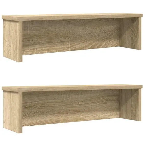 Dodaj do koszyka Półki kuchenne składane, 2 szt., dąb sonoma, 50x15x16 cm Lumarko! - Hurtownia wielobranżowa Lumarko