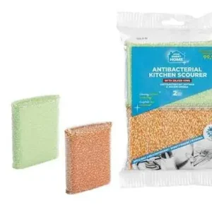 Ograniczona ilość Spontex HSH Zmywak Antybakteryjny Kitchen Scourer Z Jonami Srebra...