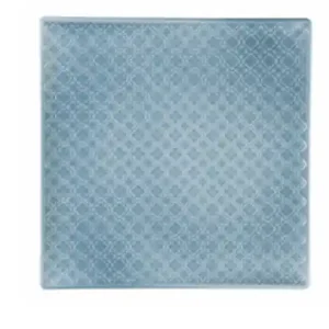 Oferta Marrakesz Niebieski Talerz Płytki kwadratowy 17/17 cm