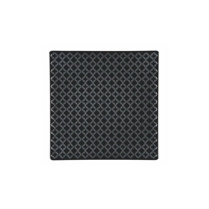 MARAKESZ CZARNY - Talerz płytki kwadratowy 11 cm Zniżka
