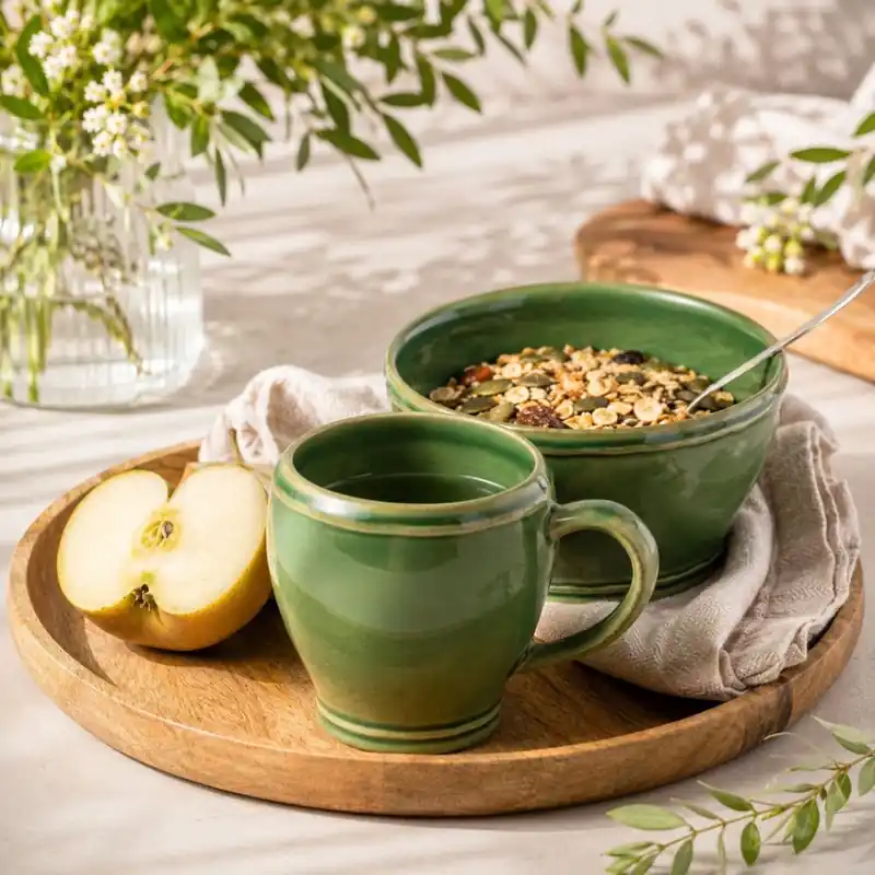 Kubek 400 ml Fontana Forest green Najlepsza cena