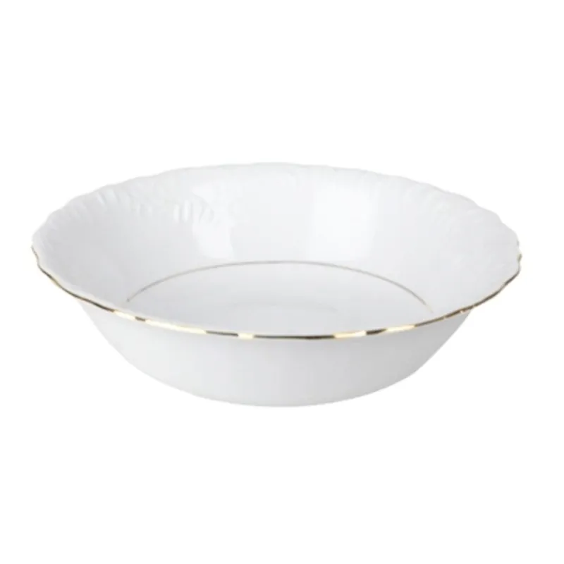 Bezpieczna płatność Ćmielów, Rococo - salaterka 17 cm , dek. 3604 Złota Linia