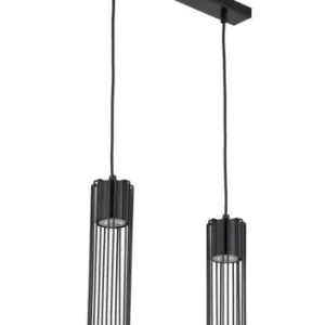 Zamów dziś FOBIA 2 lampa wisząca prosty czarny stal lakierowana Sigma lighting