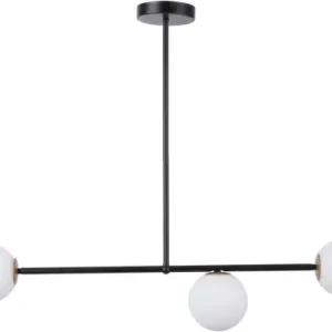 Bezpieczna płatność GAMA 3 CZARNY lampa wisząca stal lakierowana Sigma lighting