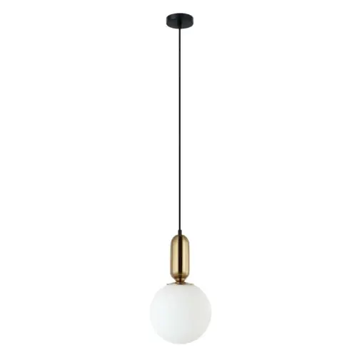 Łatwy zwrot Italux Aldeva Lampa wisząca PND-02340-1M-BRO Brąz antyczny
