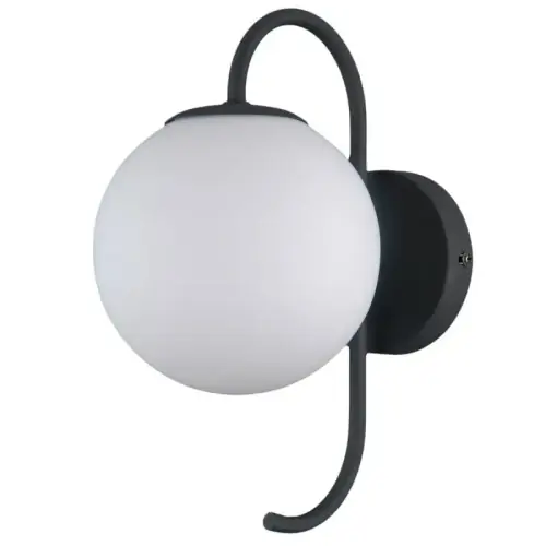 Italux Gela Kinkiet WL-5500-1-BK Czarny Zamów dziś