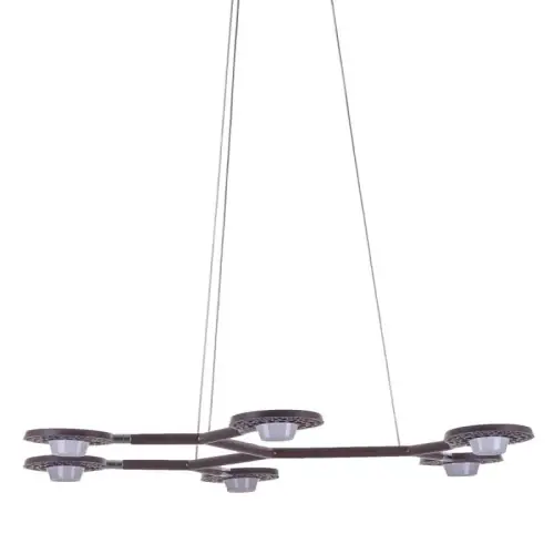 Bezpieczne zakupy Italux Kresyda Lampa wisząca AD16014-6B DARK COFFEE Brąz