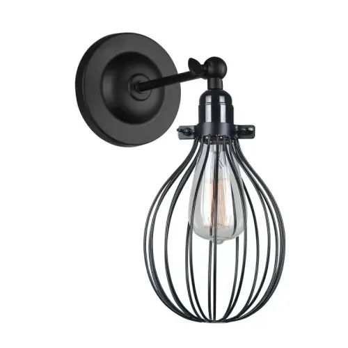 Italux Lesto Kinkiet MBM-2676/1 BK Czarny Okazja