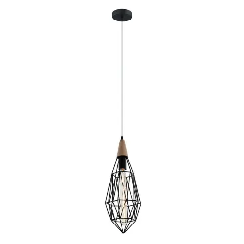 Najlepsza cena Italux Maelle Lampa wisząca MDM-2595/1S BK Czarny