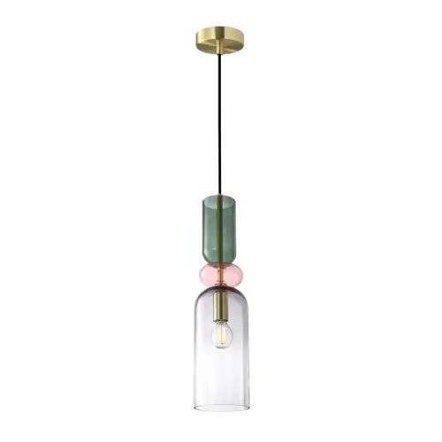 Italux Manso Lampa wisząca PND-37462D-MC-GD Piaskowany złoty z połyskiem Okazja