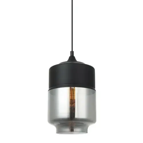 Oferta limitowana Italux Molina Lampa wisząca MDM-2377/1 BK+SG Czarny