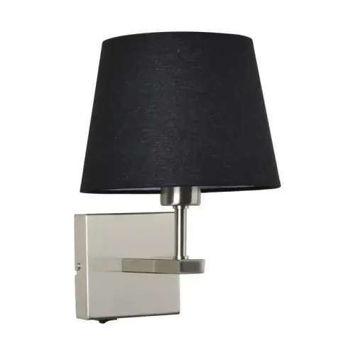 Italux Norte Lampa przyłóżkowa WL-1122-1-A-SN-RO-BL Nikiel Tani