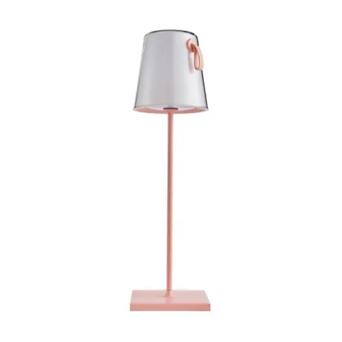 Italux Ostap Lampa stołowa przenośna TB-2749-PK Różowy Darmowy zwrot