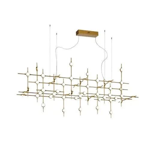Oferta czasowa Italux Provenza Lampa wisząca MD18001067-55A GD Złoty