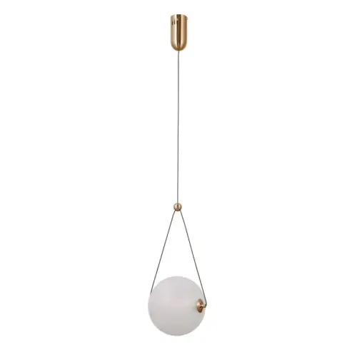 Italux Rastia Lampa wisząca PND-34361-M-HBR-OPAL złoty Wyprzedaż