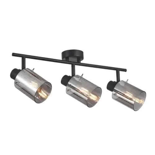Super okazja Italux Sardo Reflektorek SPL-5581-3-BK-SG Czarny, dymiony