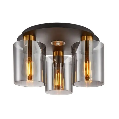Nowy Italux Sardo Reflektorek SPL-5581-3SC-BRO-SG Mosiężny