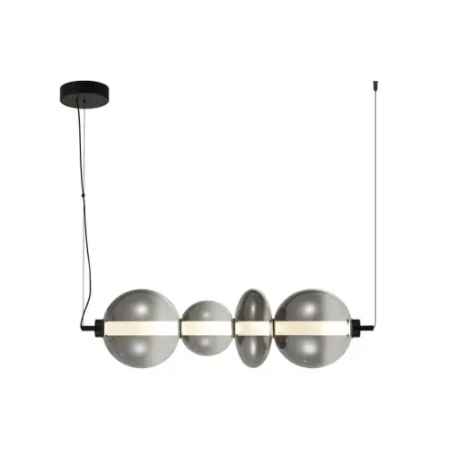 Italux Sonte Lampa wisząca PND-24352-36W-BK-SG Czarny mat Wyjątkowa oferta