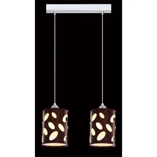 Nowy Italux Spots Lampa wisząca MDM1824/2 Brąz