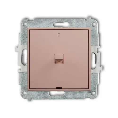 Cena promocyjna Mechanizm łącznika dwubiegunowego w stylu amerykańskim Karlik ICON łososiowy 62IWPUS-9